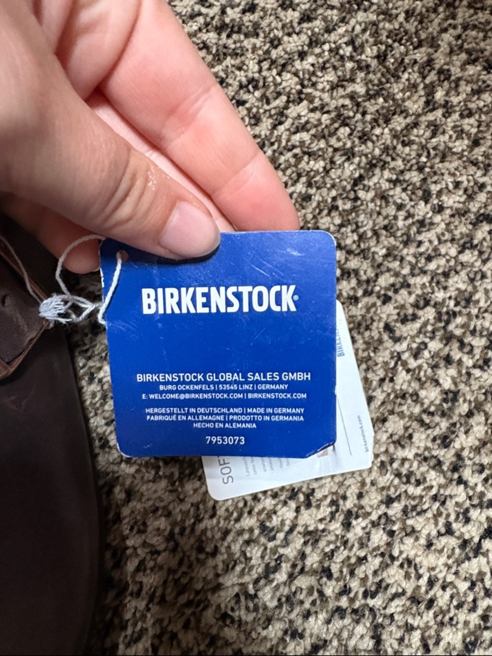 Birkenstock Boston Clogs in Brown Leather - Picture 4 of 6